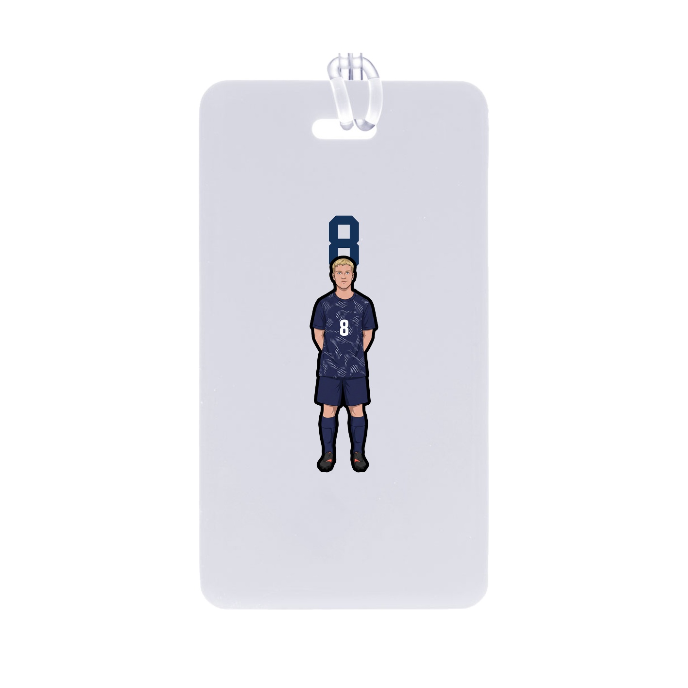 Bag Tag — Number Top in Classic
