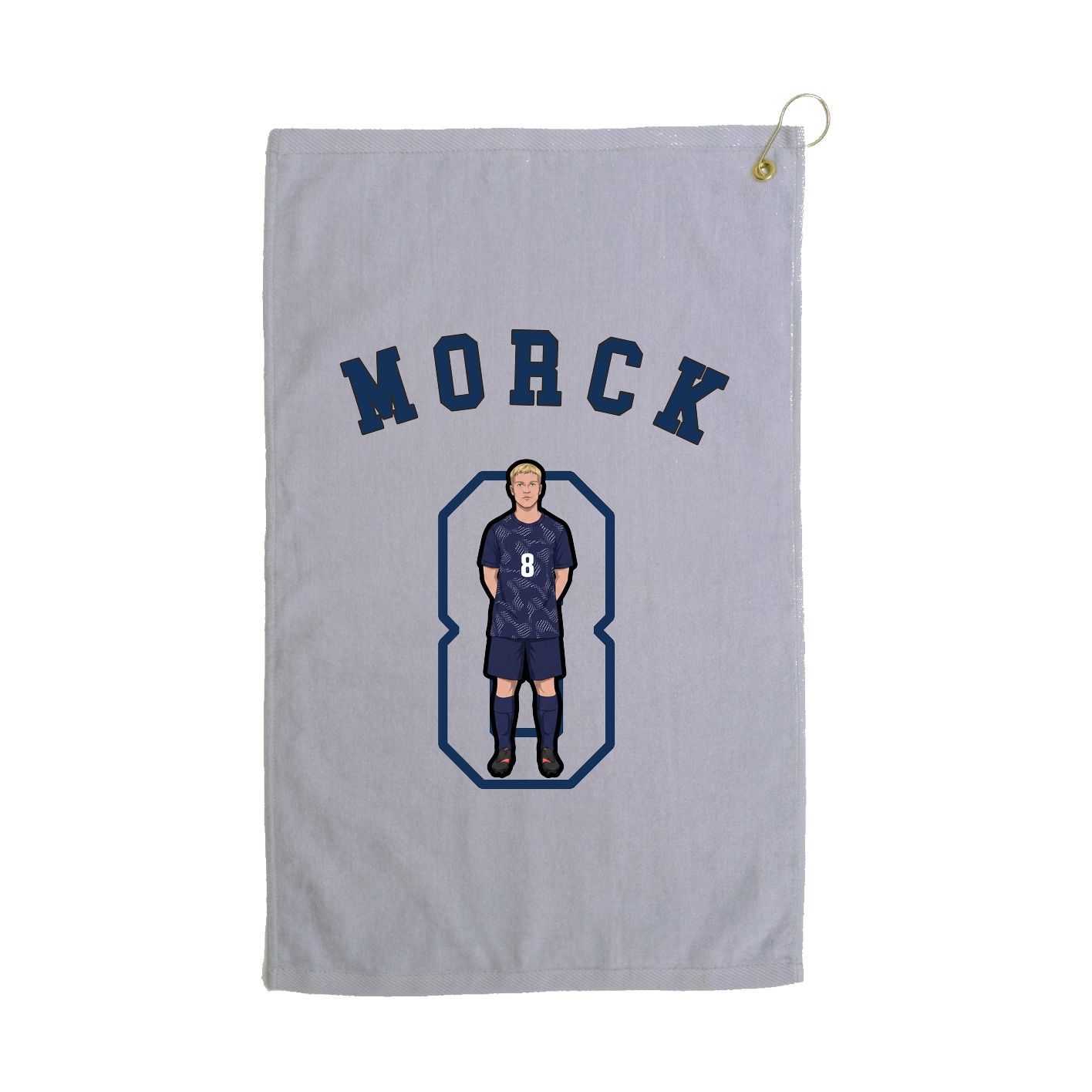 Golf Towel — Shirsey Arch in Grey