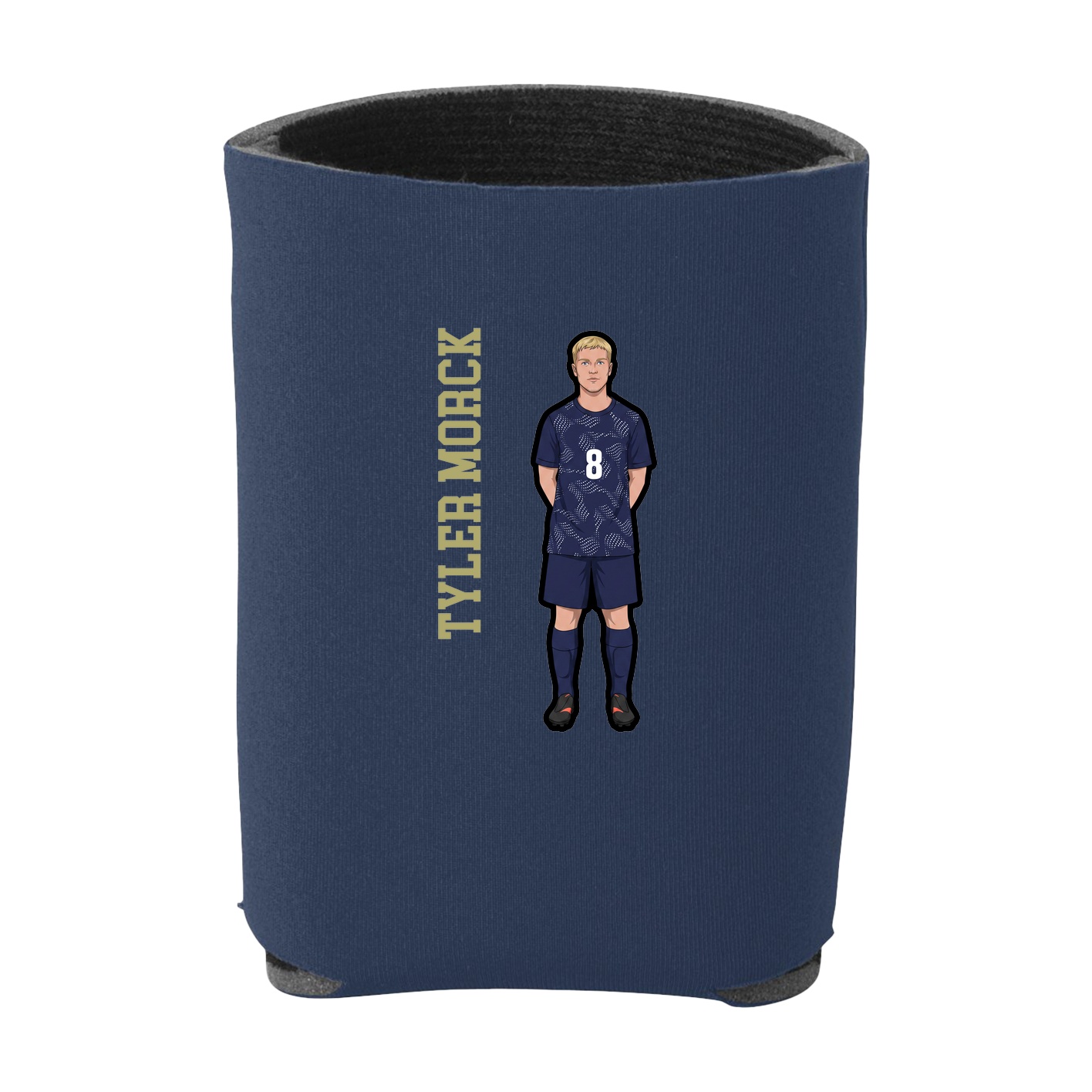 Can Holder — Name Vertical in Navy