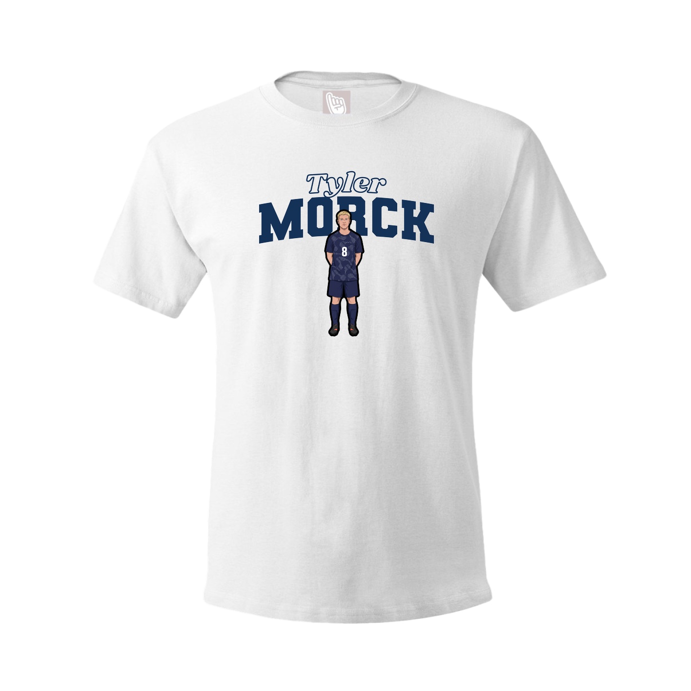 Tee — Name Arch in White