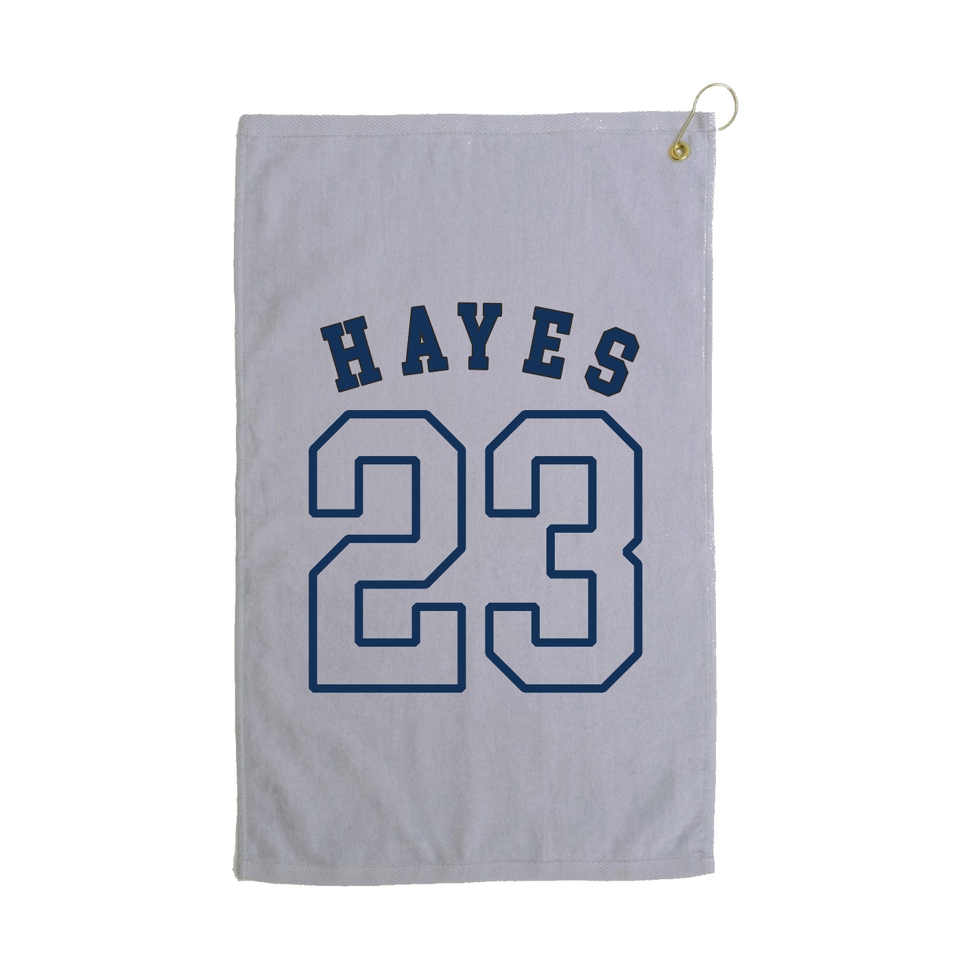 Golf Towel — Shirsey Arch in Grey