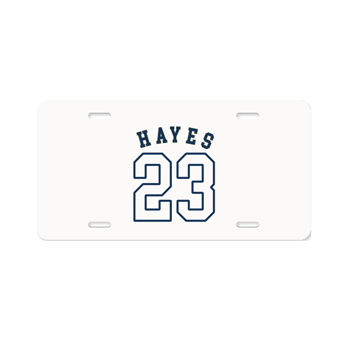 License Plate — Shirsey Arch in Classic