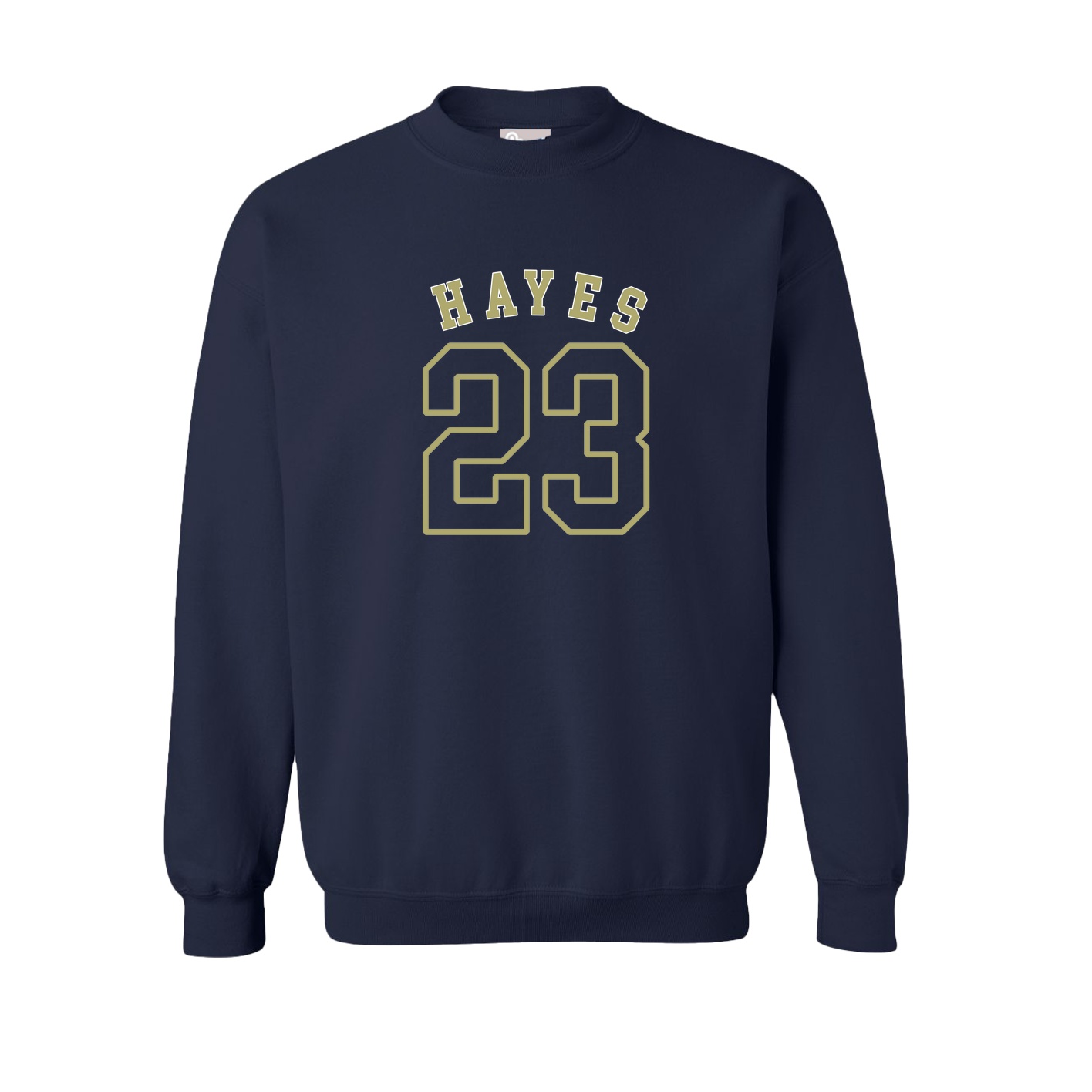 Fleece Crew — Shirsey Arch in Navy