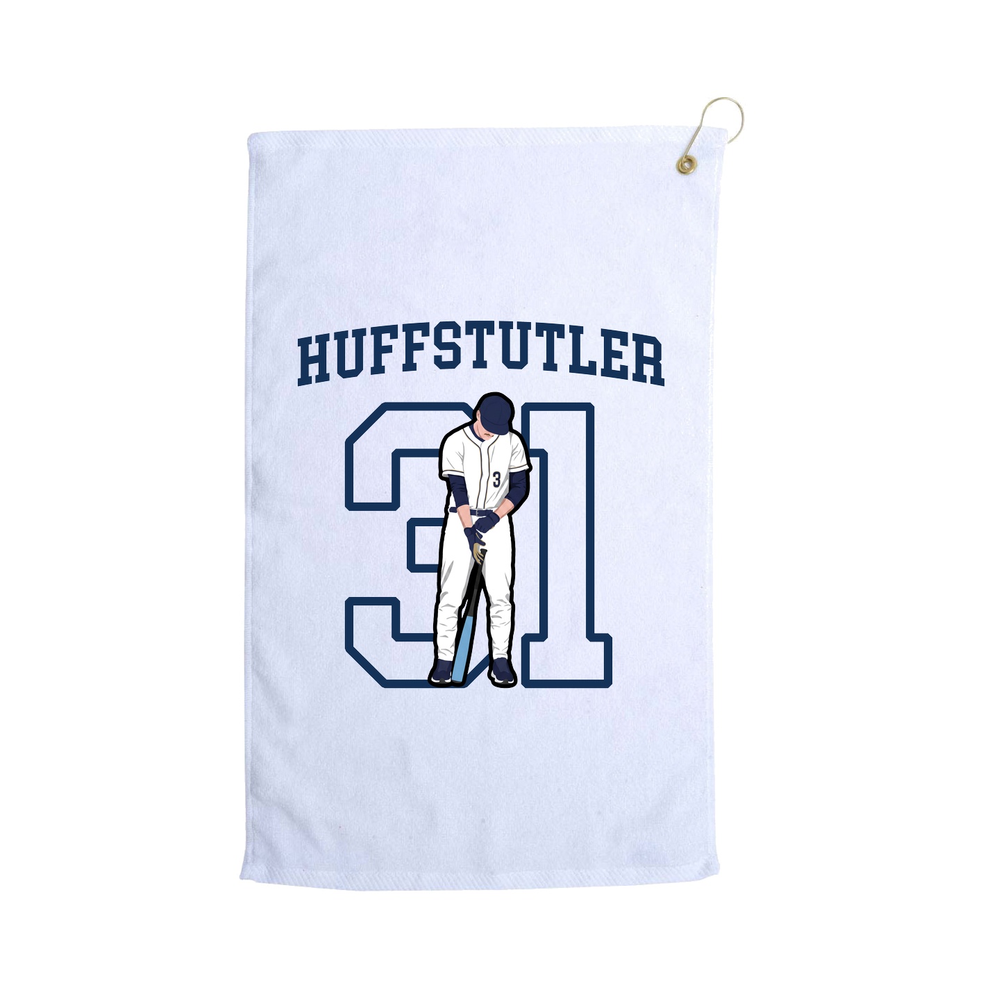 Golf Towel — Shirsey in White