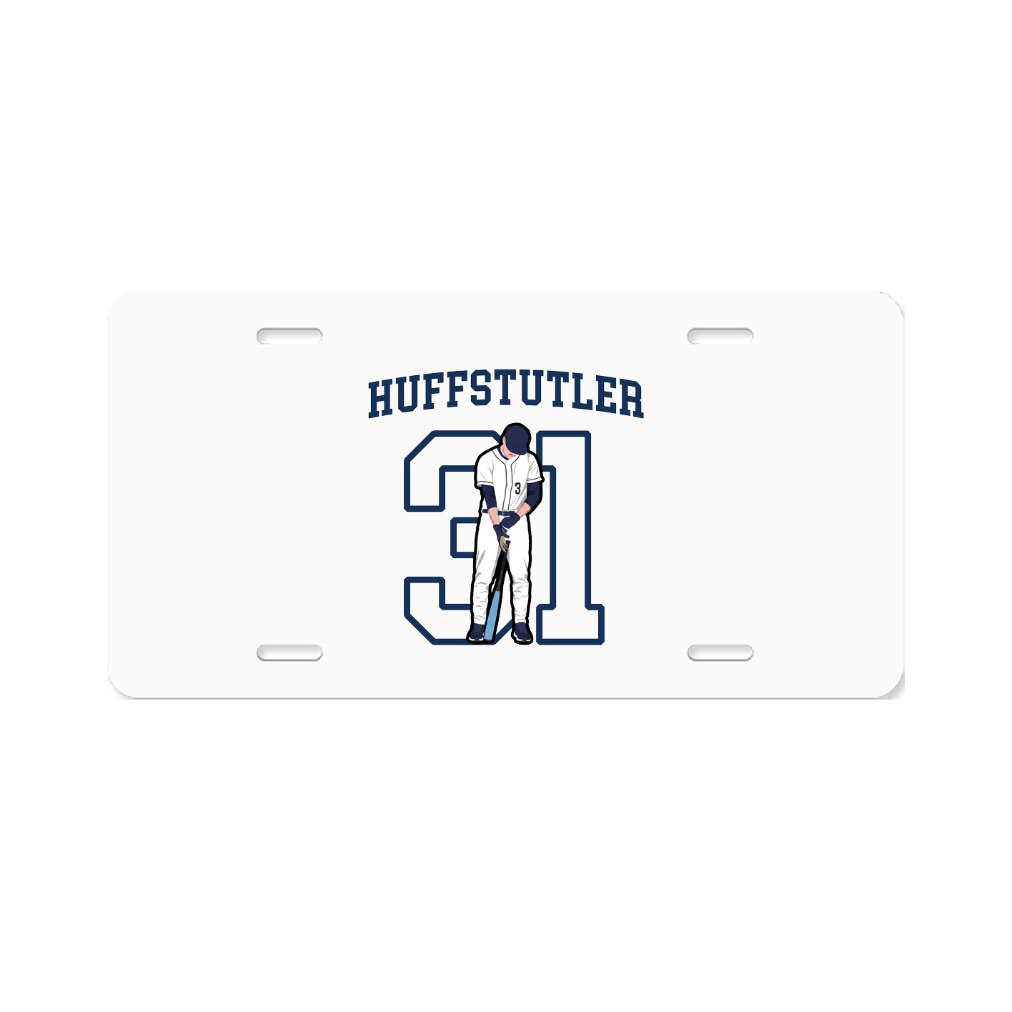 Aluminum License Plate