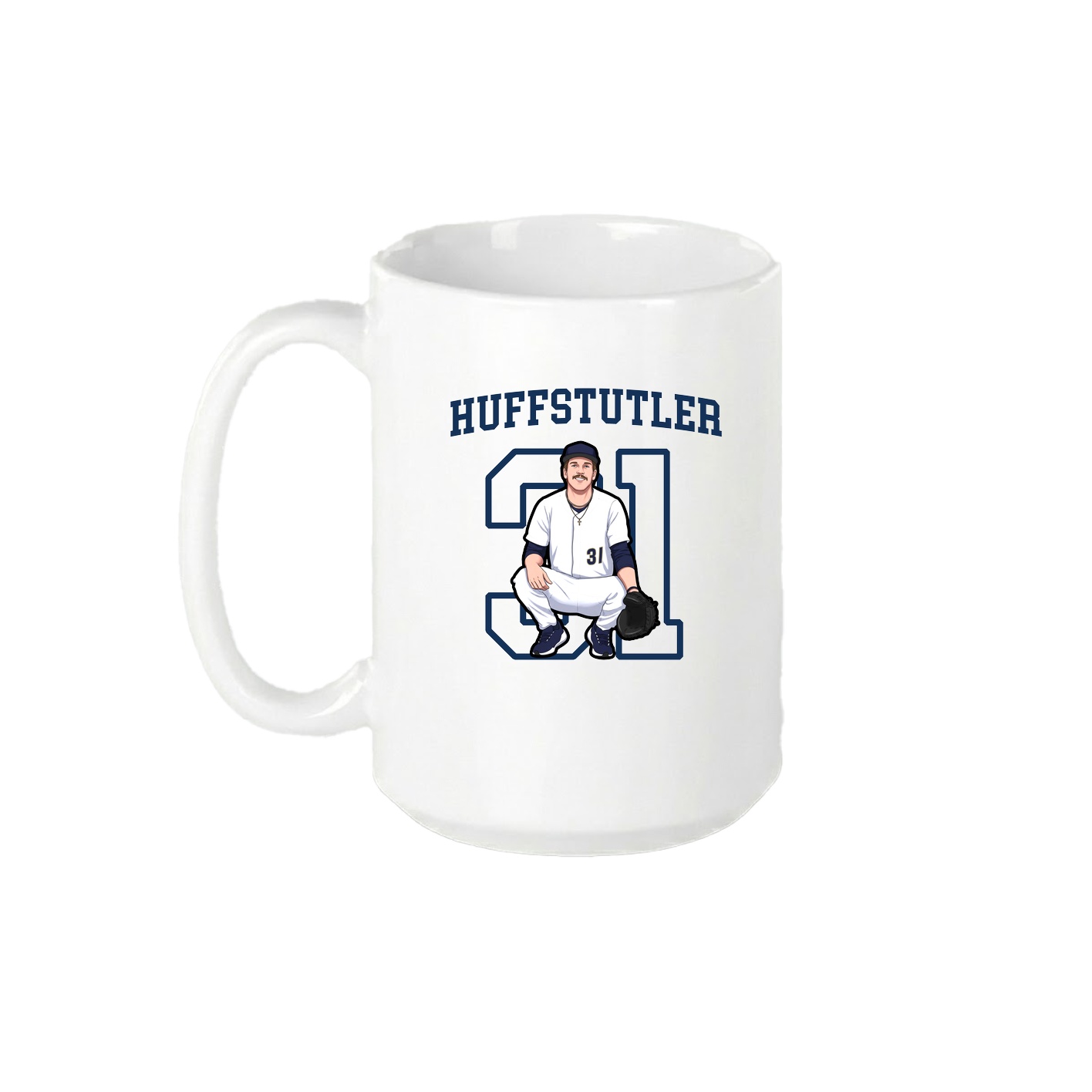 15oz Coffee Mug — Shirsey in White