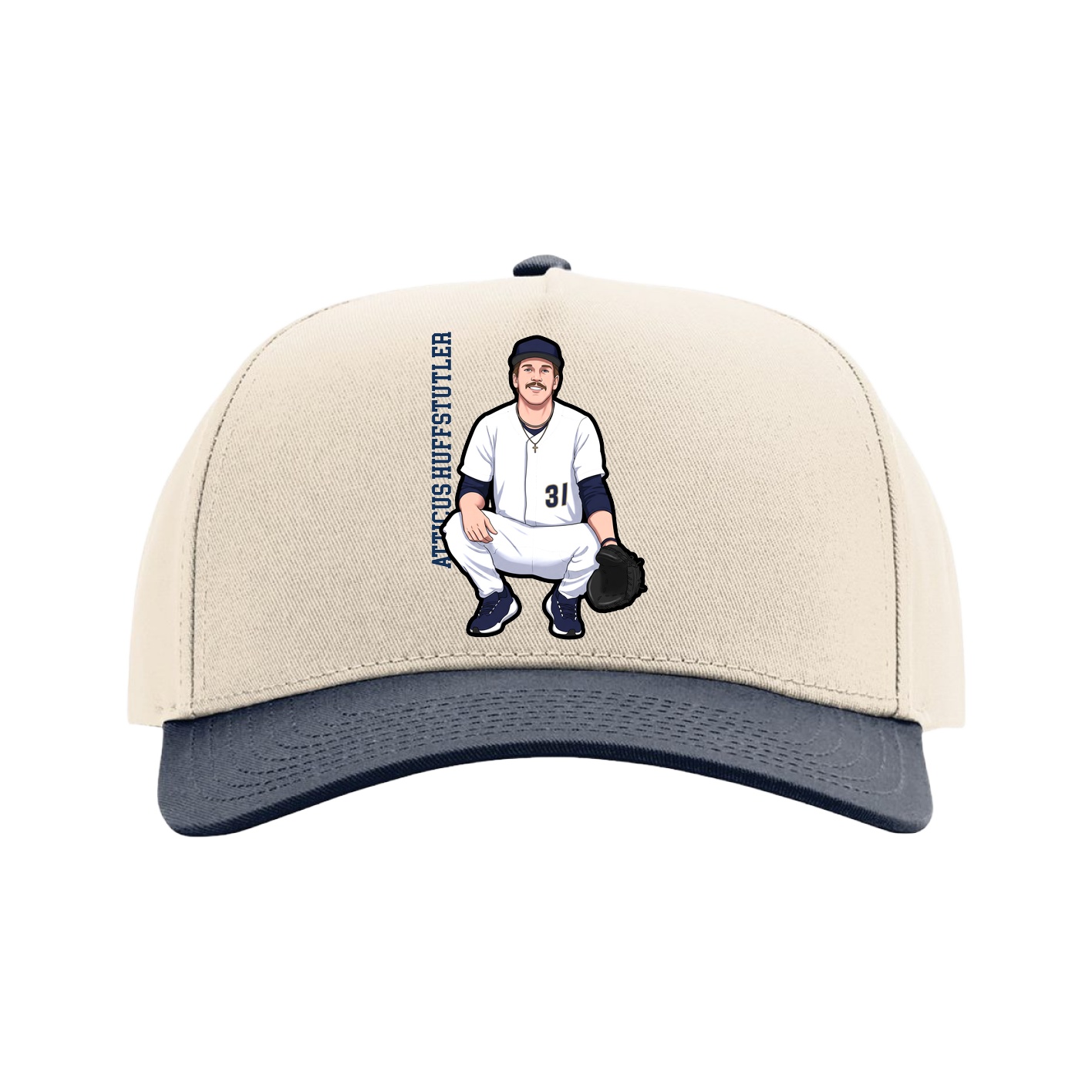 Full Fabric Five-Panel Champ Cap