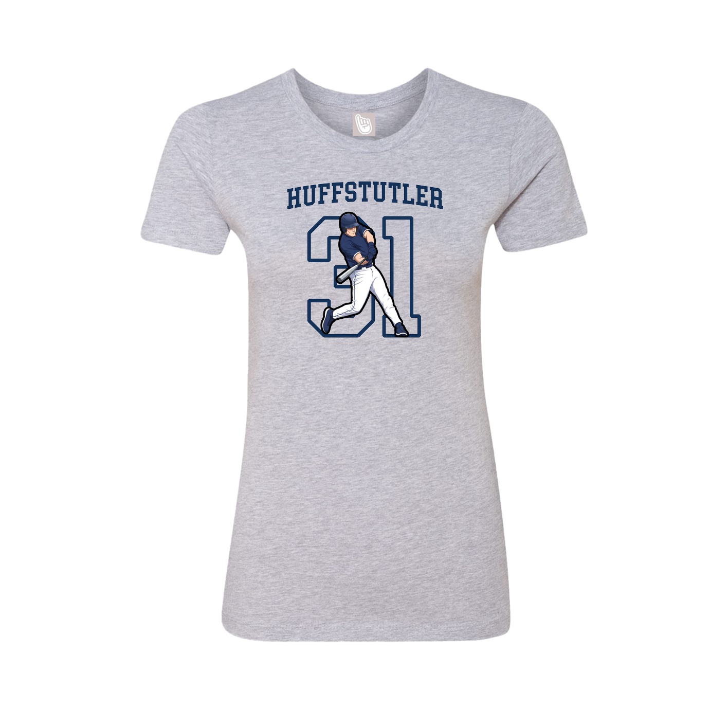 Fitted Women's Tee — Shirsey in Grey