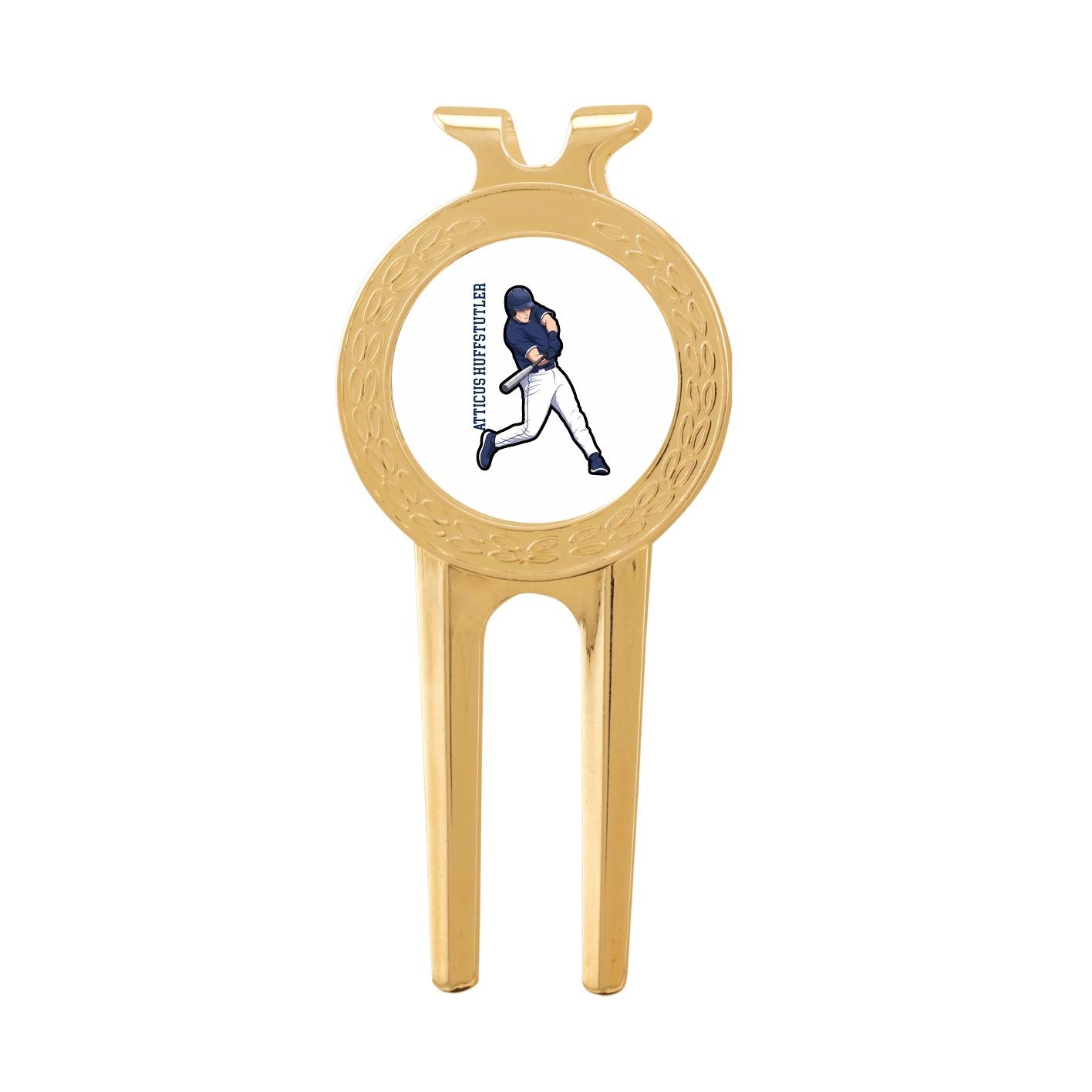 Divot Tool with Ball Marker — Name Vertical in Classic