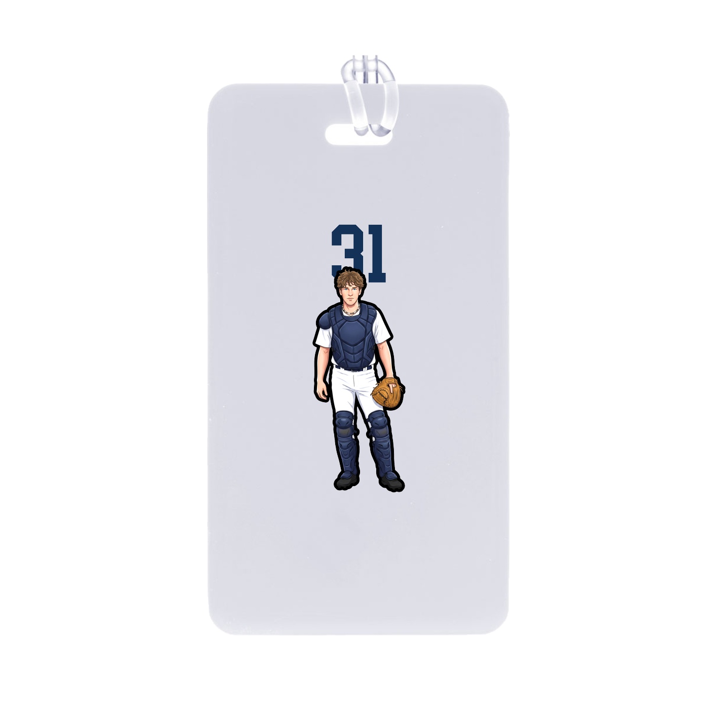 Bag Tag — Number Top in Classic