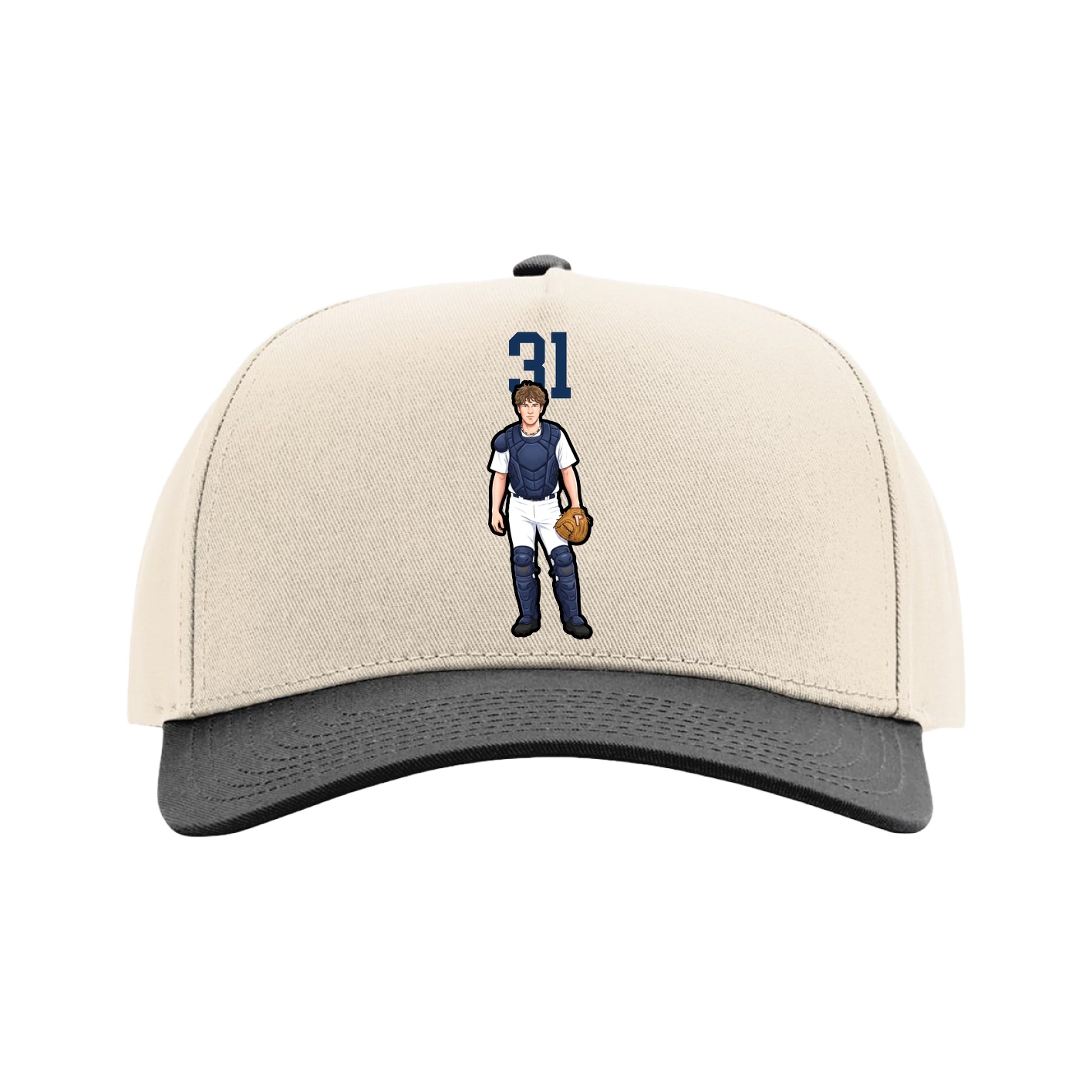 Full Fabric Five-Panel Champ Cap