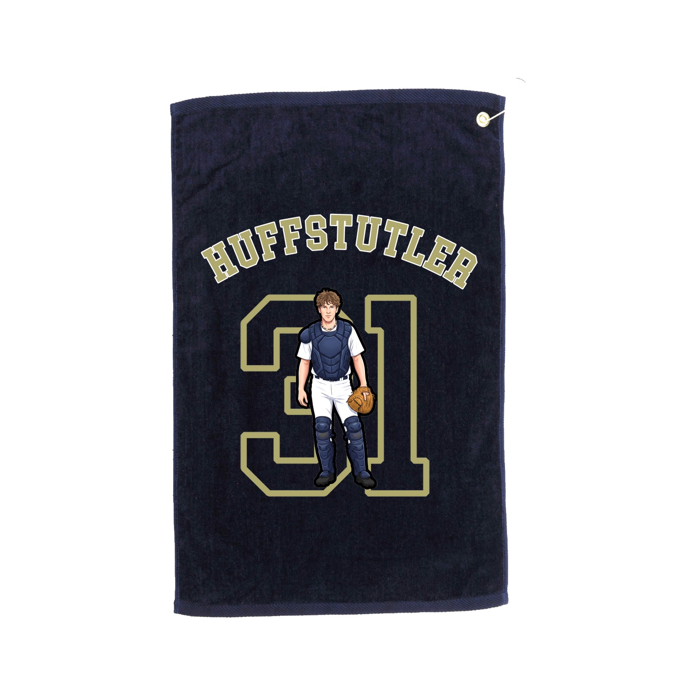Golf Towel — Shirsey Arch in Navy