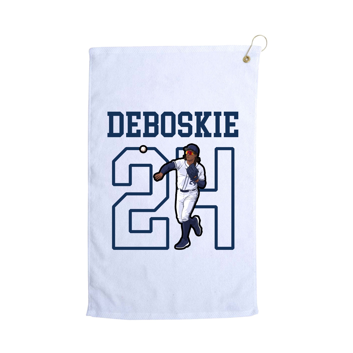 Golf Towel — Shirsey in White