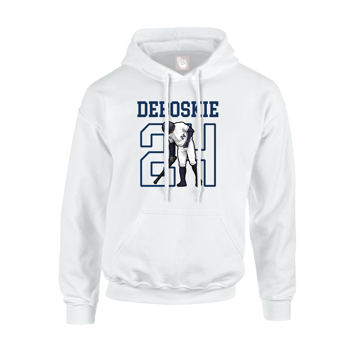 Hoodie — Shirsey in White