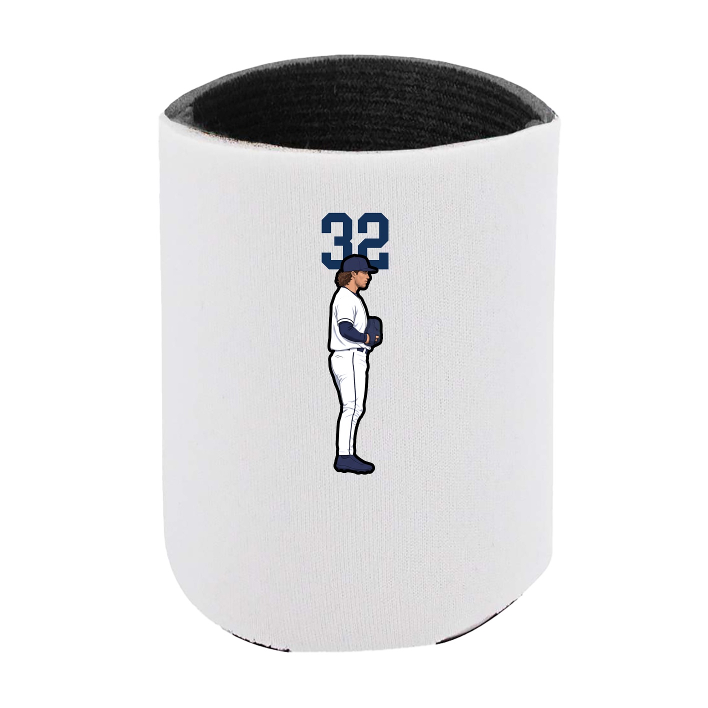 Can Holder — Number Top in White