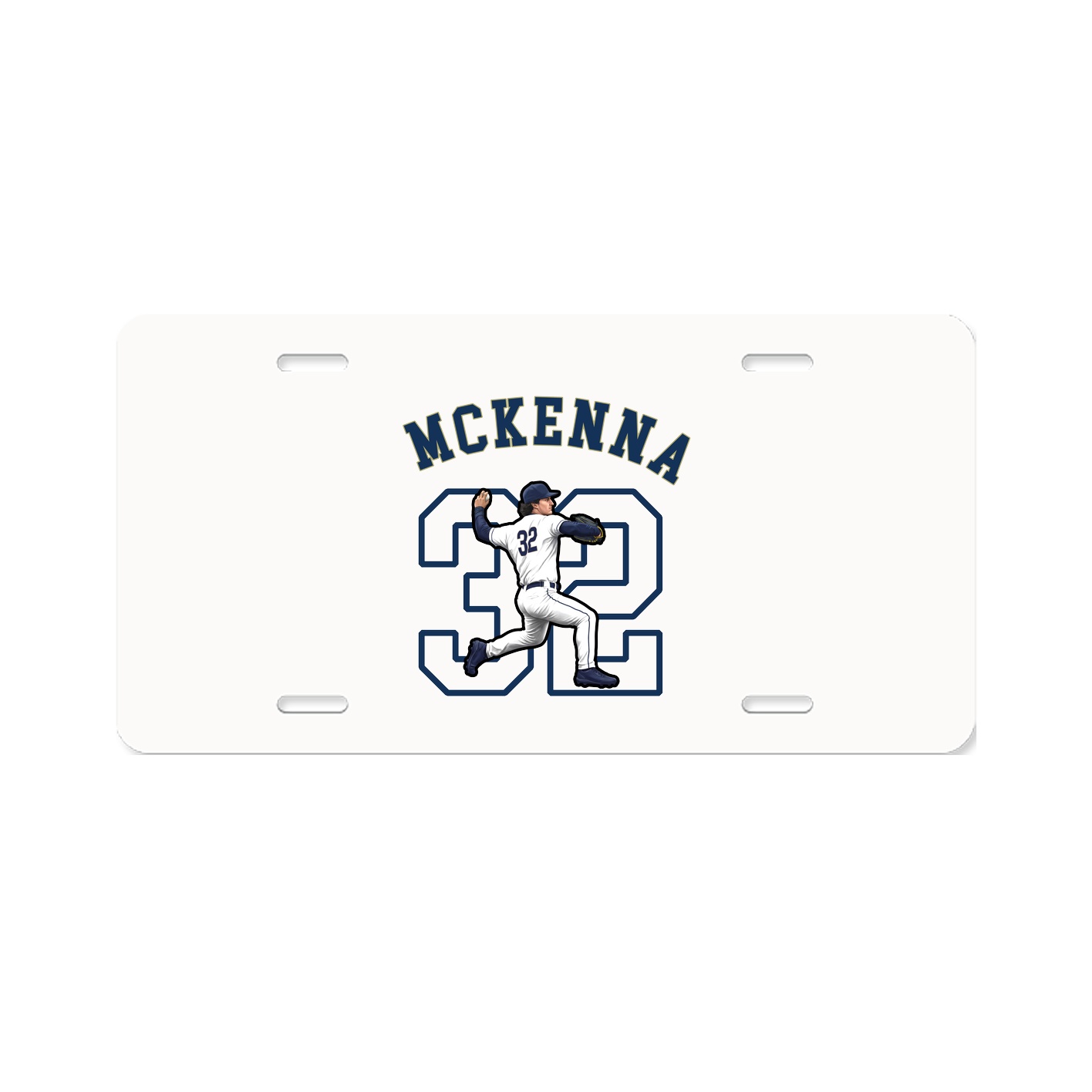 License Plate — Shirsey Arch in Classic