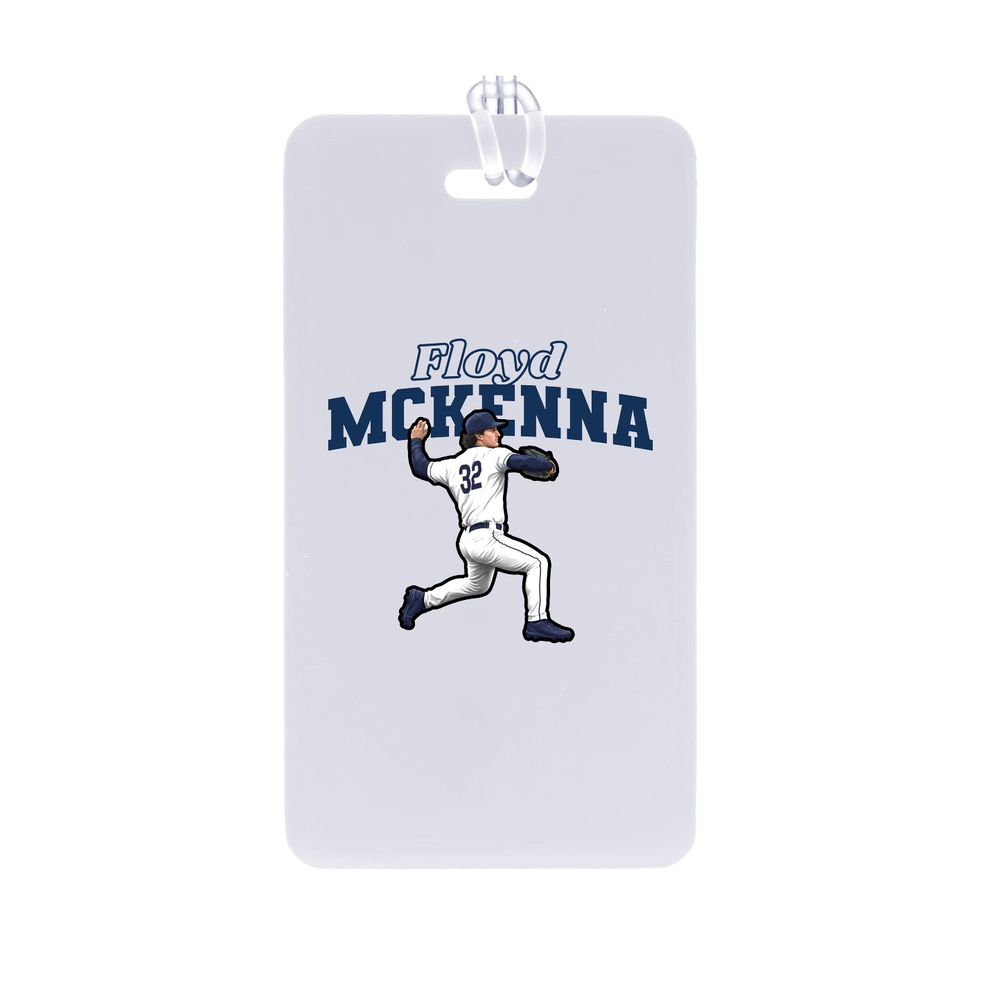 Bag Tag — Name Arch in Classic