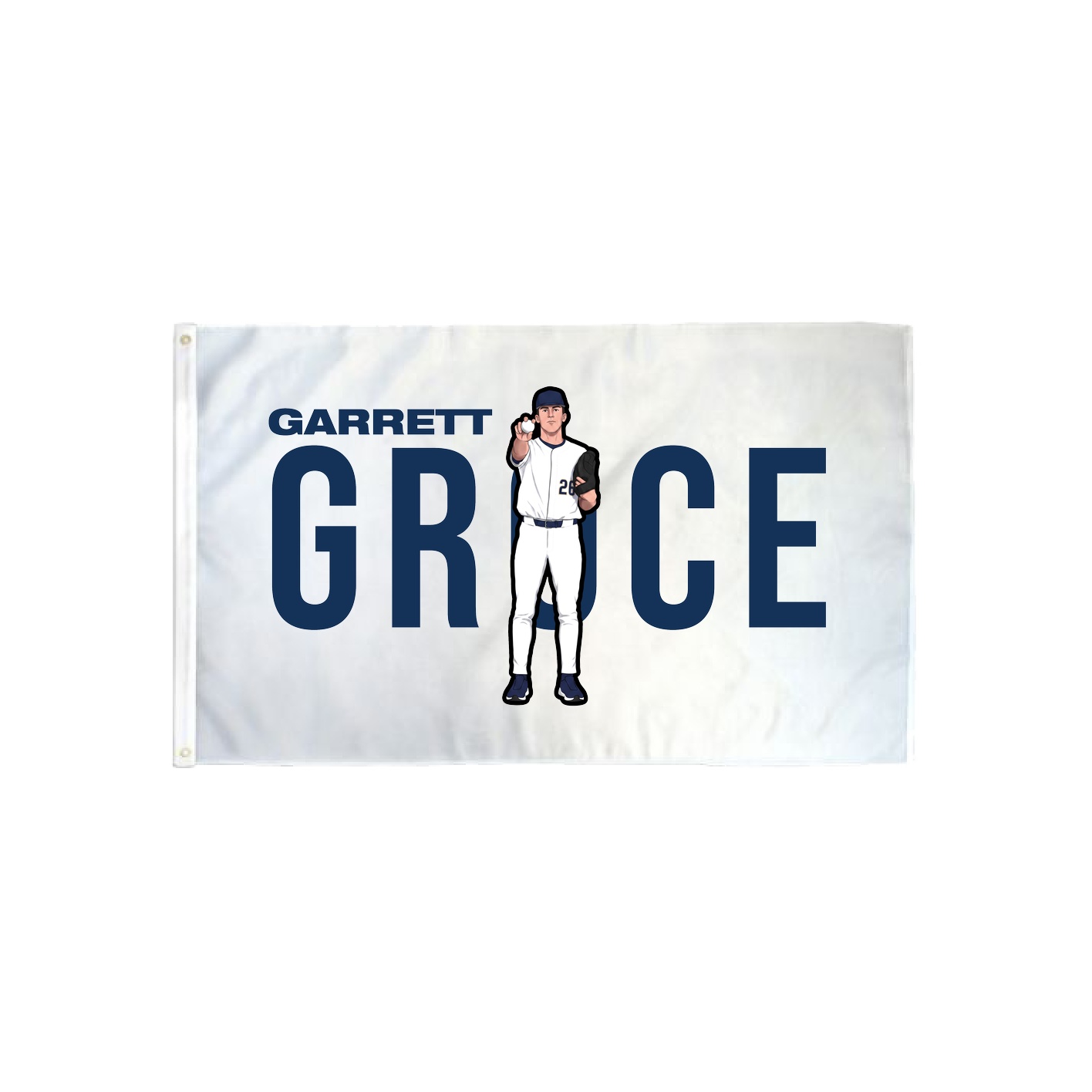 3x5 Flag — Player Name in Classic