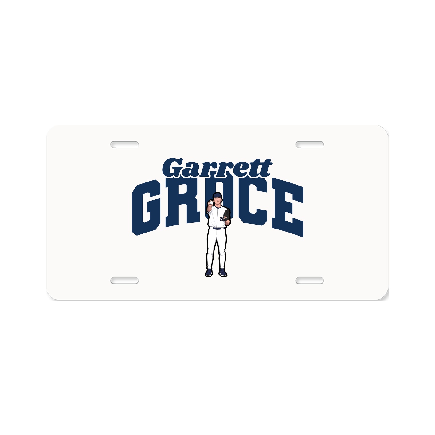 License Plate — Signature Arch in Classic