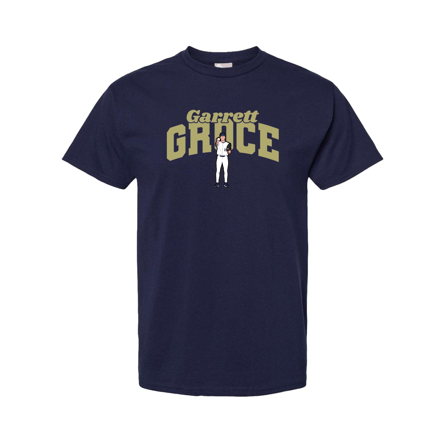 Tee — Signature Arch in Navy