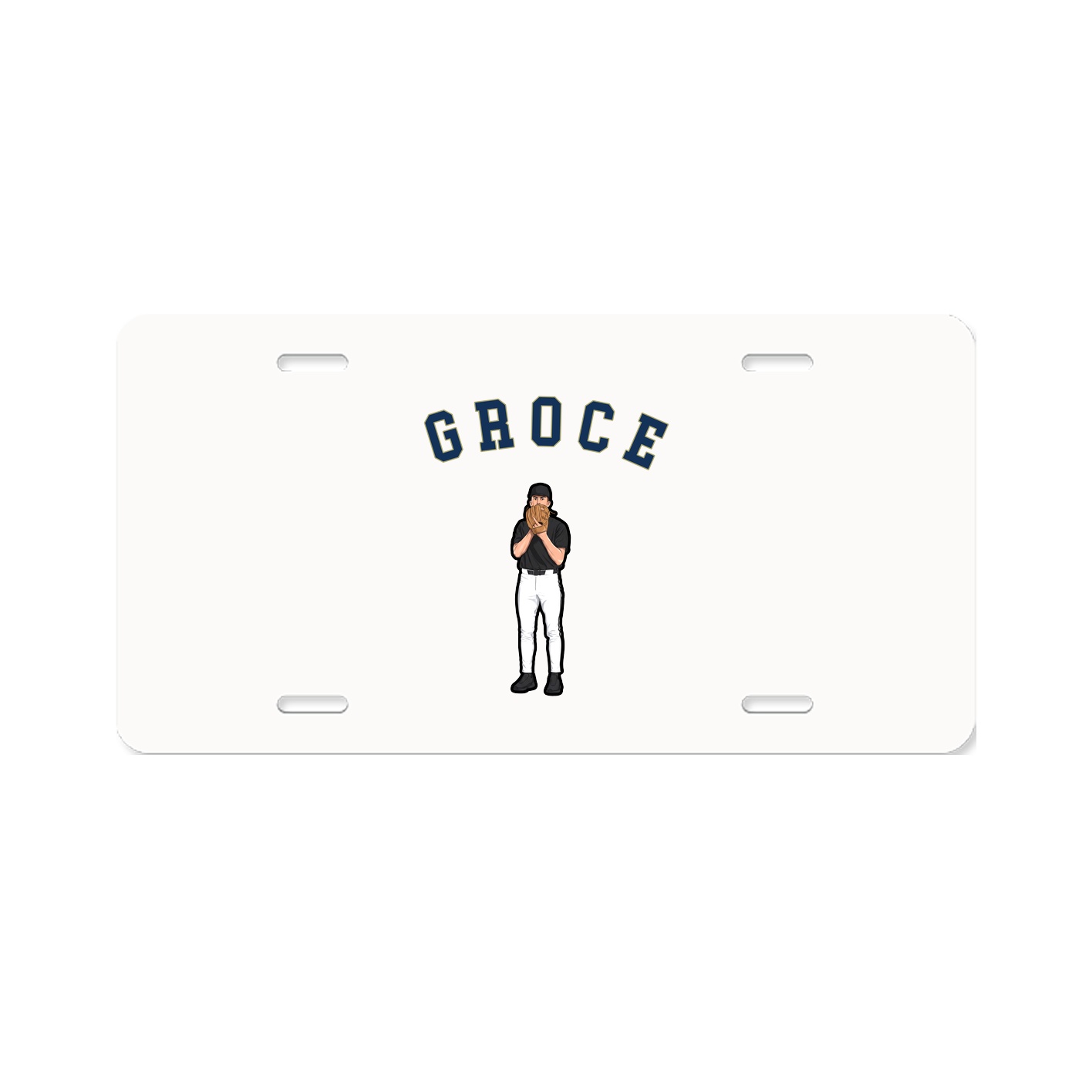 License Plate — Shirsey Arch in Classic