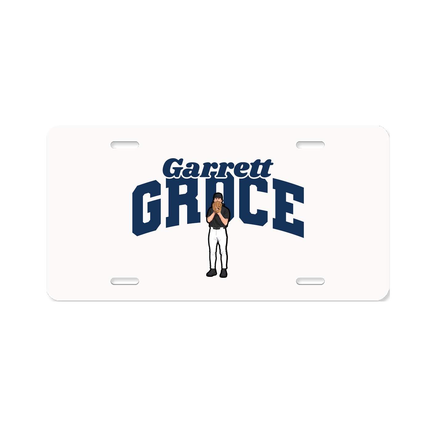 License Plate — Signature Arch in Classic