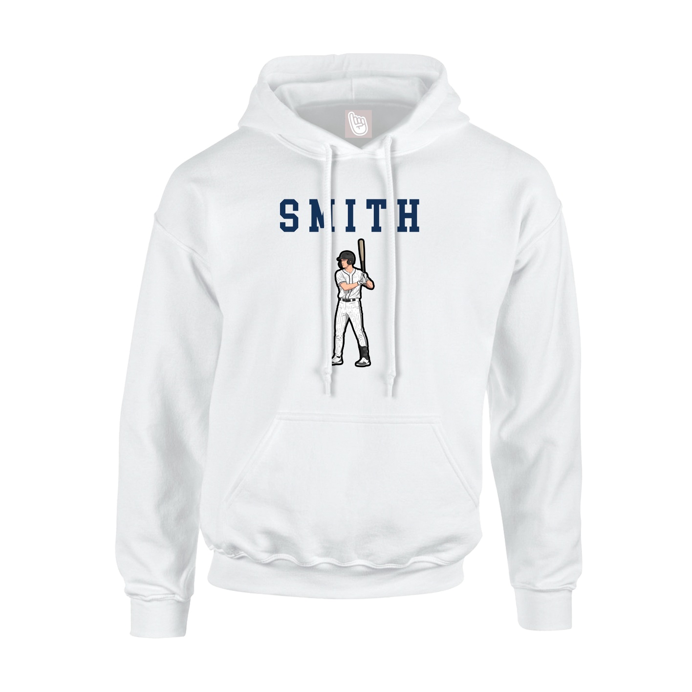 Hoodie — Shirsey in White