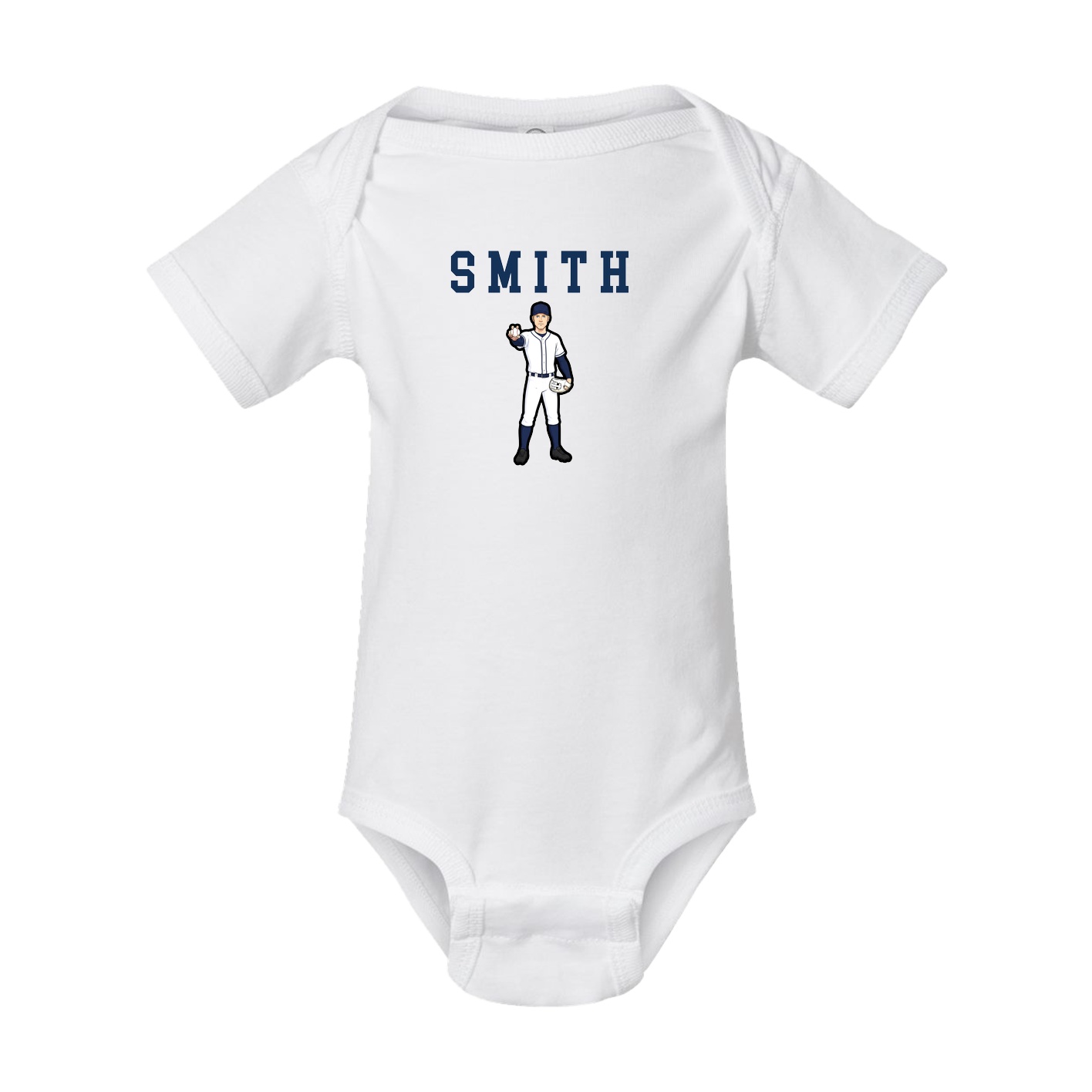 Baby Onesie — Shirsey in White