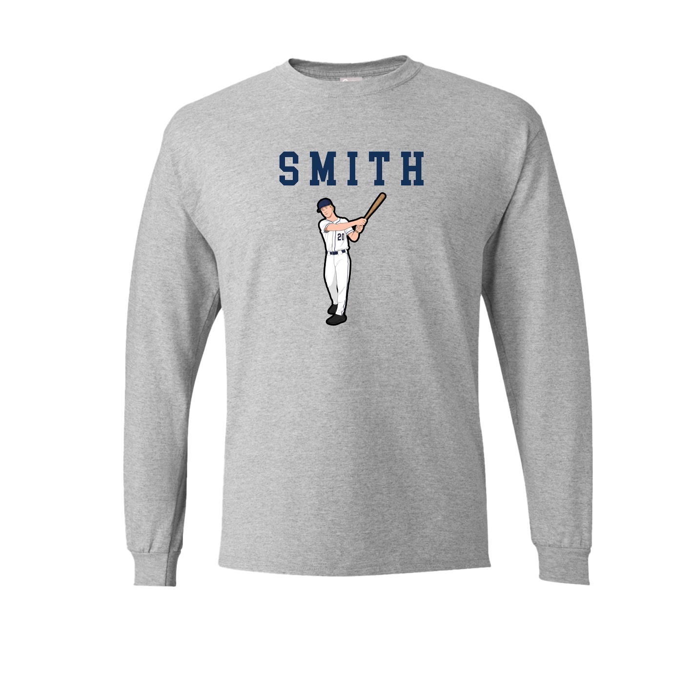 Long Sleeve Tee — Shirsey in Grey