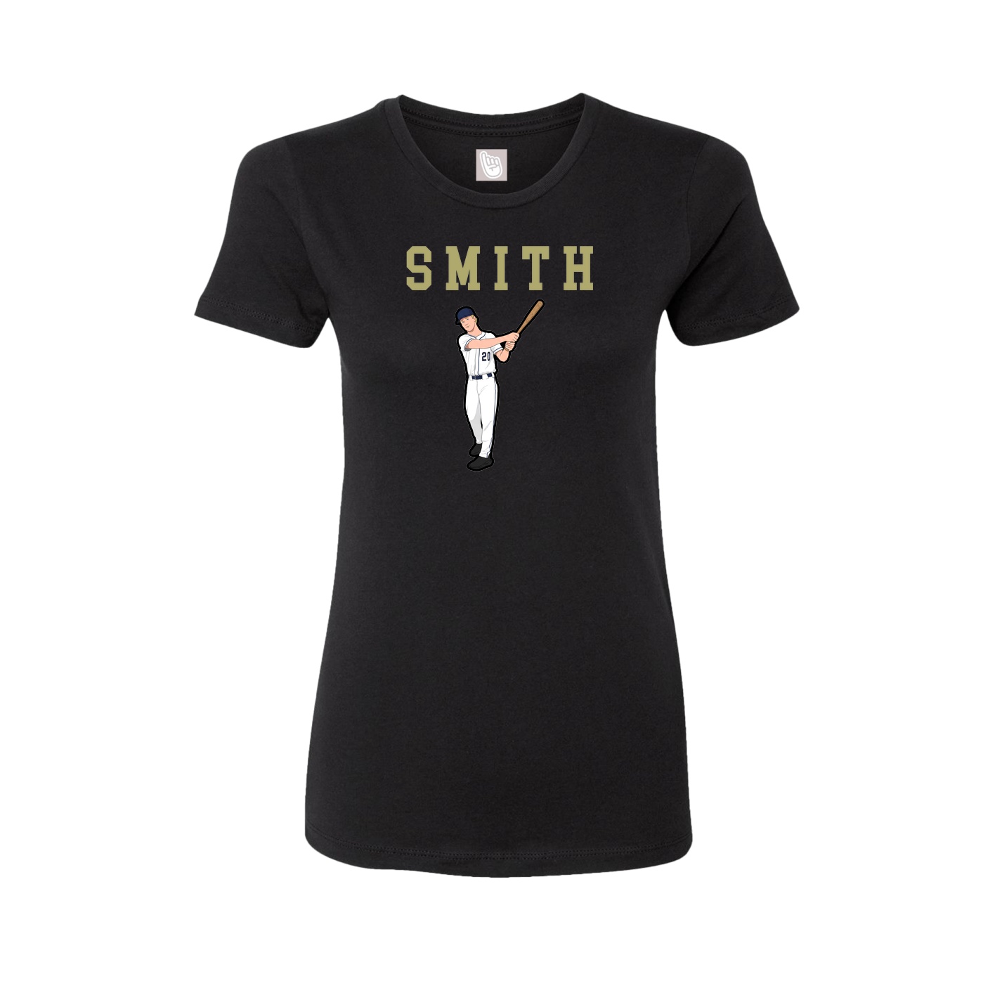 Fitted Women's Tee — Shirsey in Black