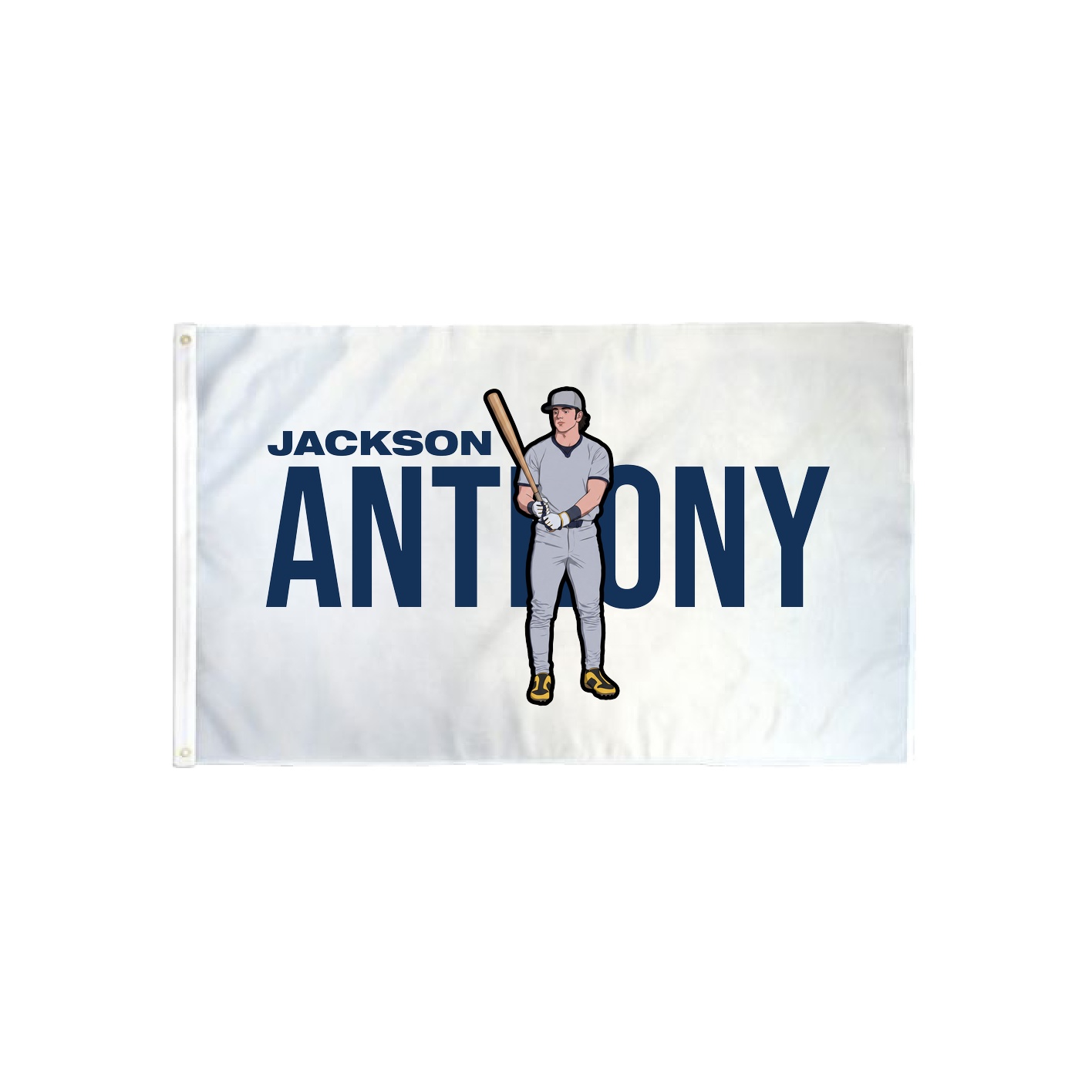 3x5 Flag — Player Name in Classic