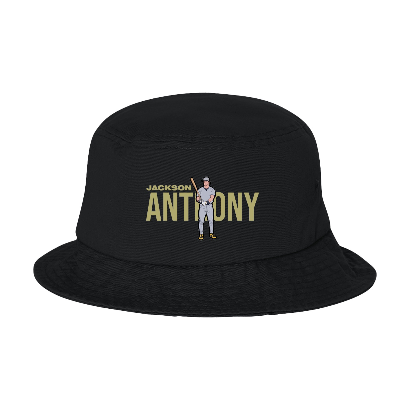 Bucket Cap — Player Name in Black