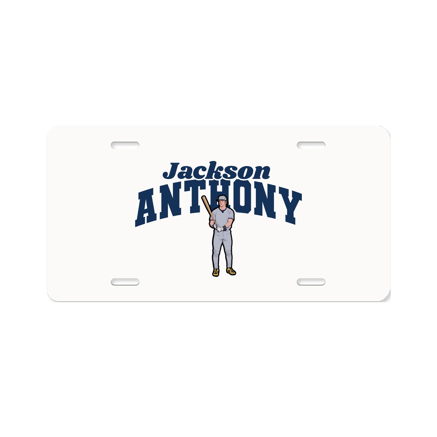 License Plate — Signature Arch in Classic