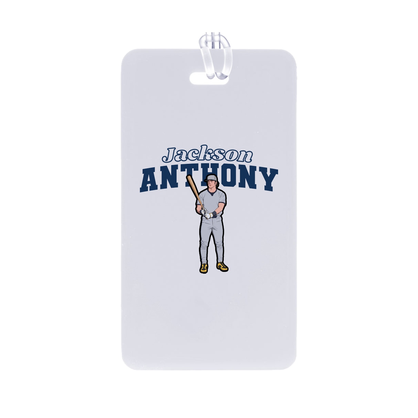 Bag Tag — Name Arch in Classic