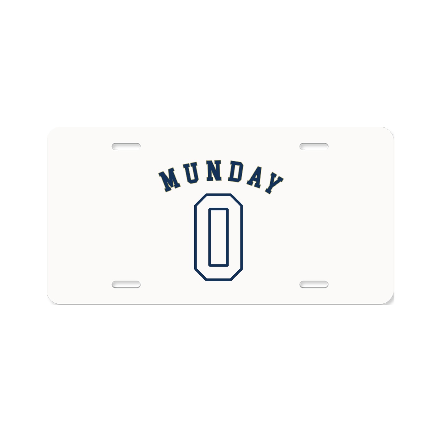 License Plate — Shirsey Arch in Classic