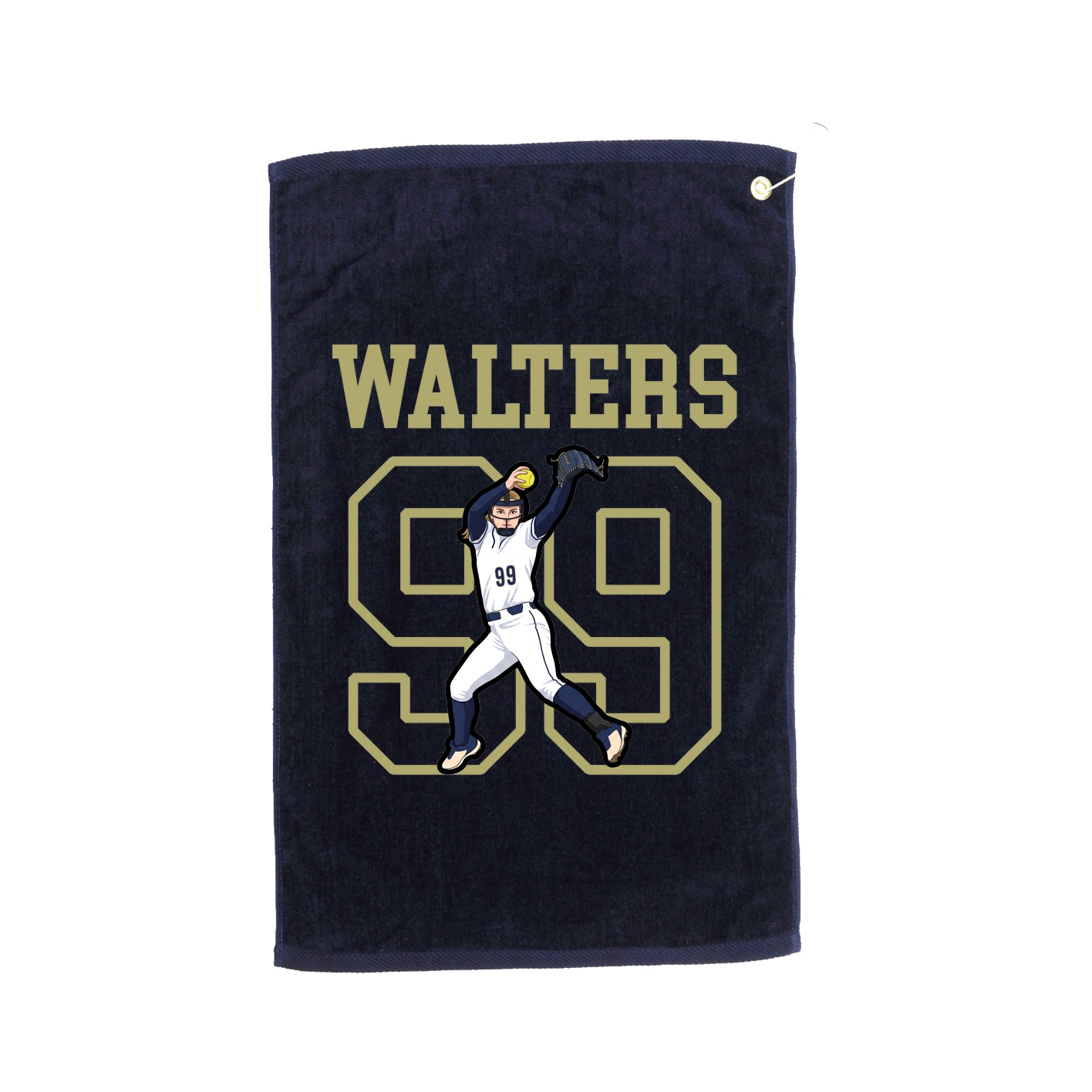 Golf Towel — Shirsey in Navy