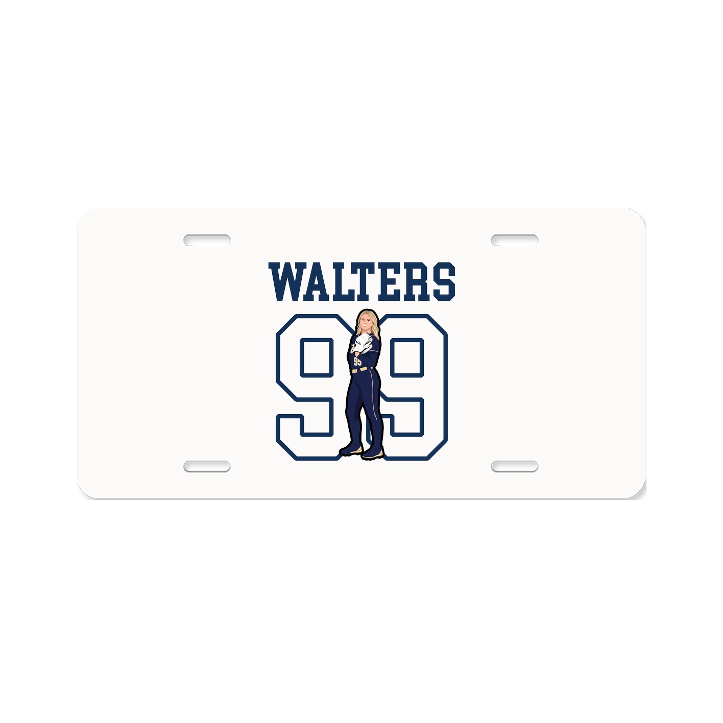 License Plate — Shirsey in Classic