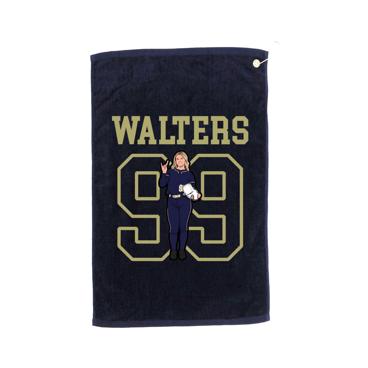 Golf Towel — Shirsey in Navy