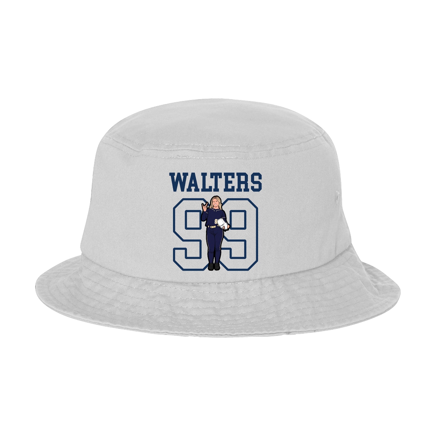 Bucket Cap — Shirsey in White