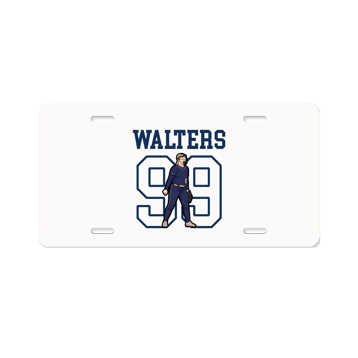 License Plate — Shirsey in Classic