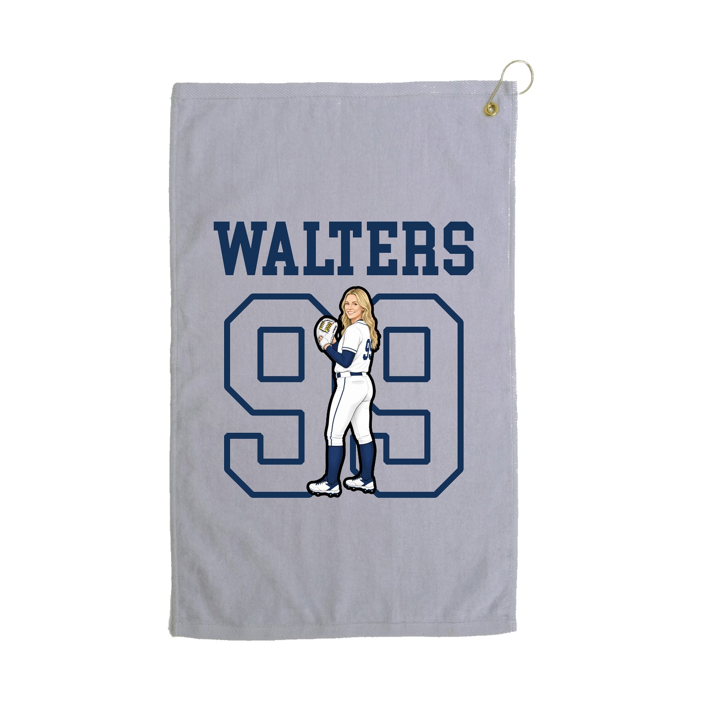 Golf Towel — Shirsey in Grey