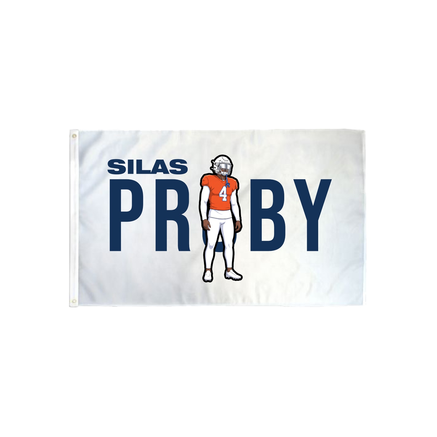 3x5 Flag — Player Name in Classic