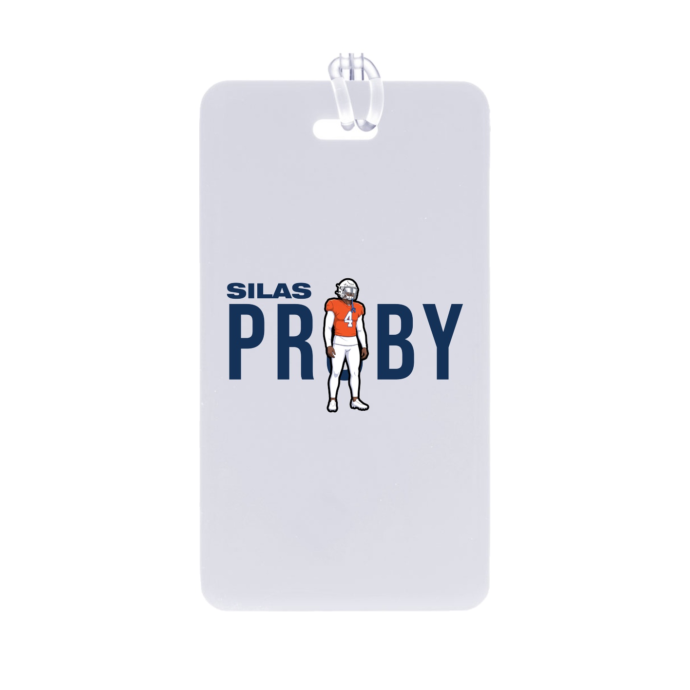 Bag Tag — Player Name in Classic
