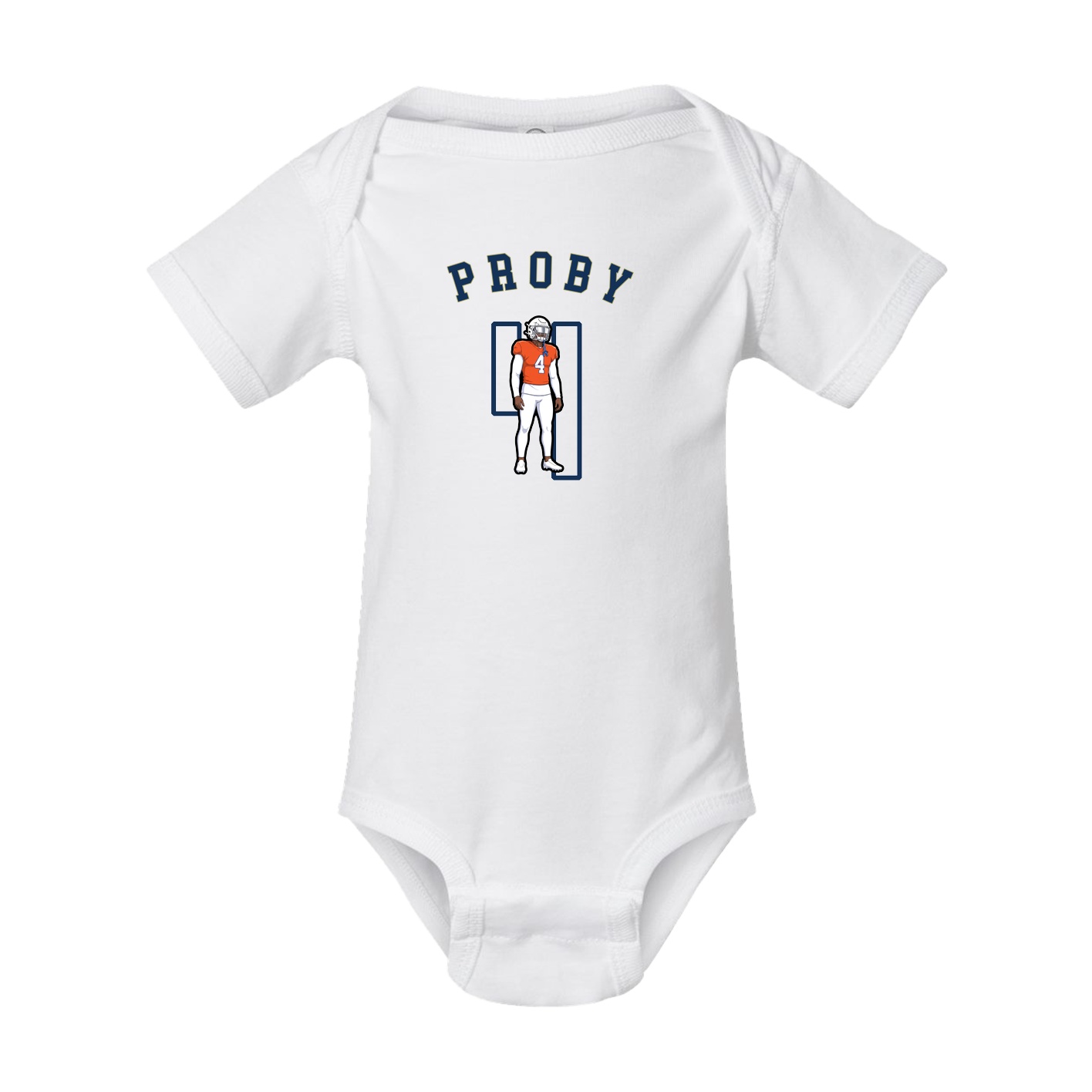 Baby Onesie — Shirsey Arch in White