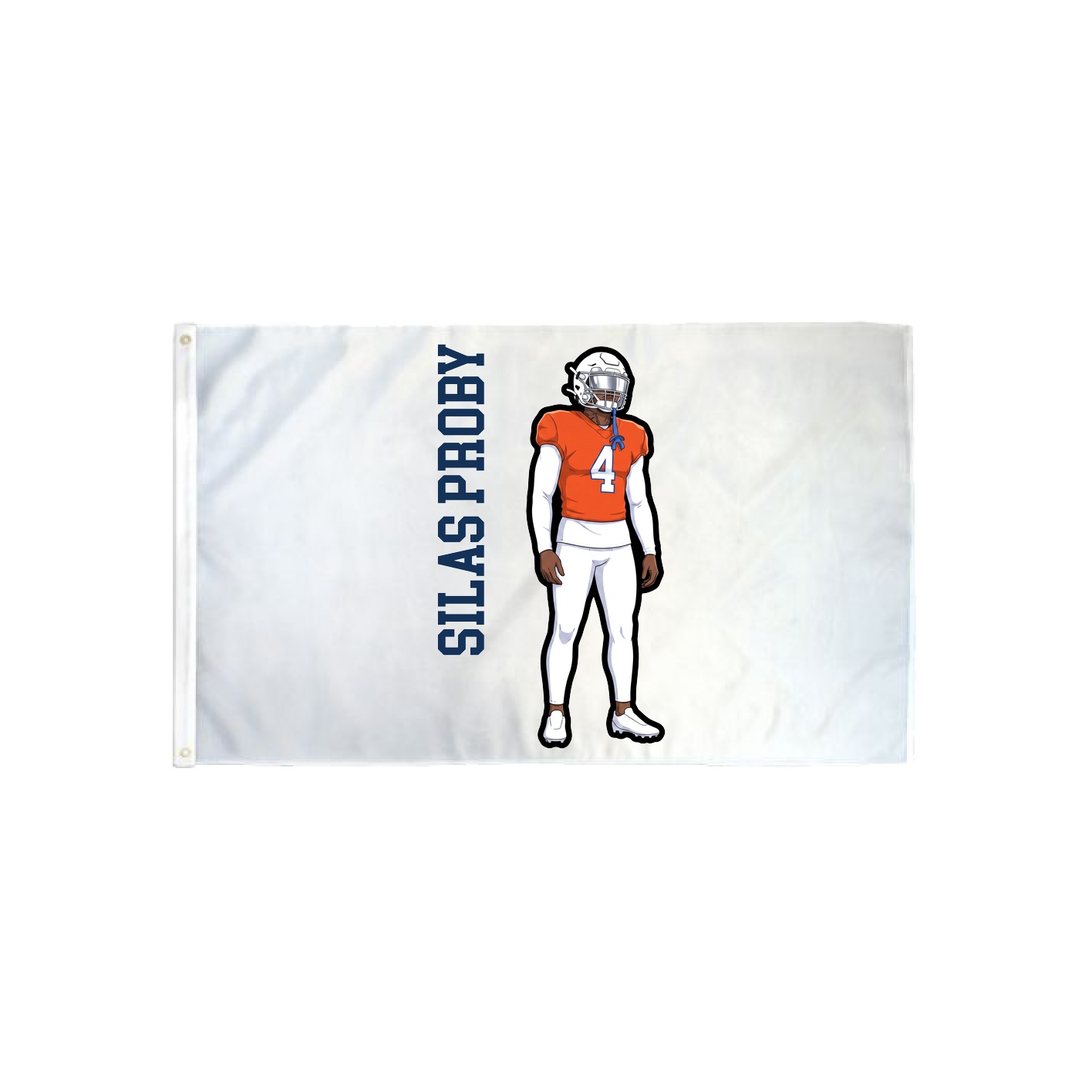 3x5 Flag — Name Vertical in Classic