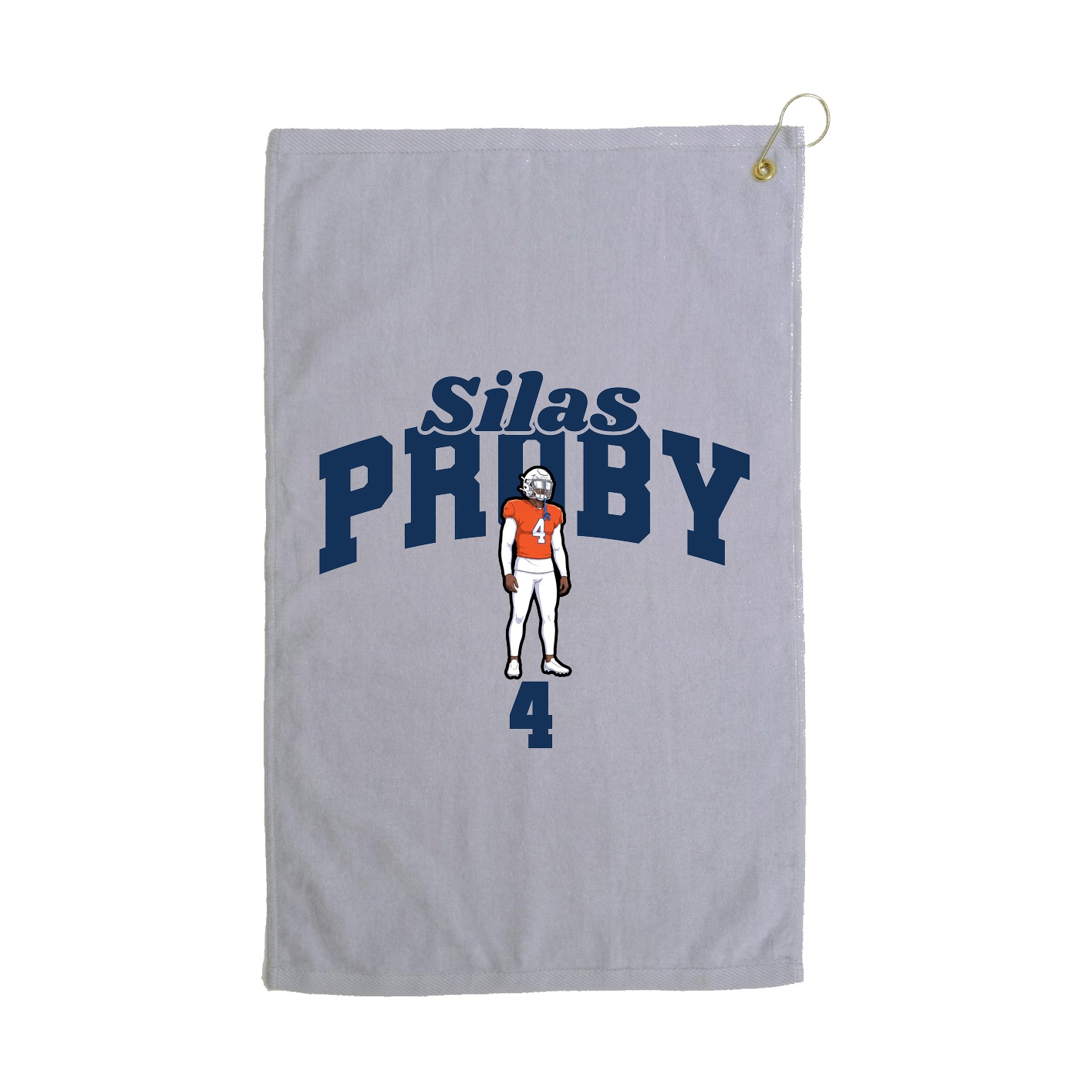 Golf Towel — Signature Arch in Grey
