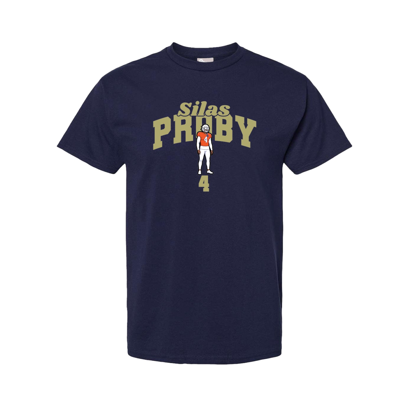 Youth Tee — Signature Arch in Navy