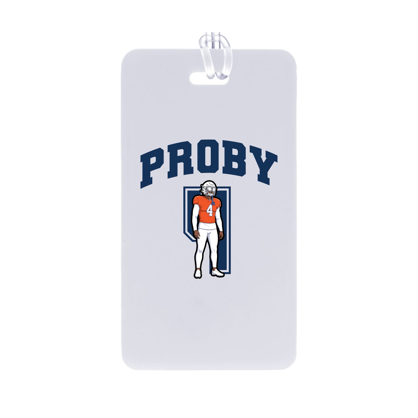 Bag Tag — Number in Classic