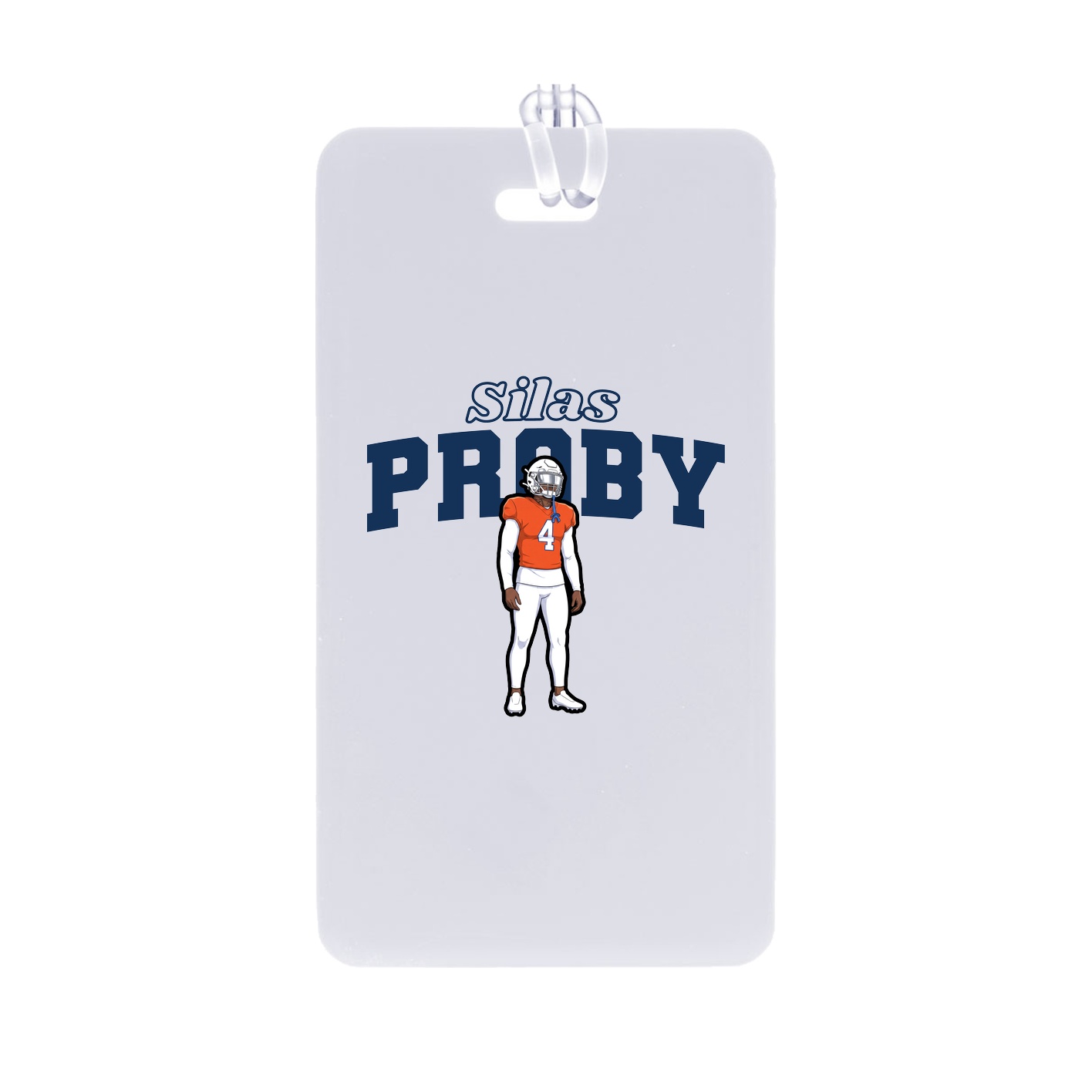 Bag Tag — Name Arch in Classic