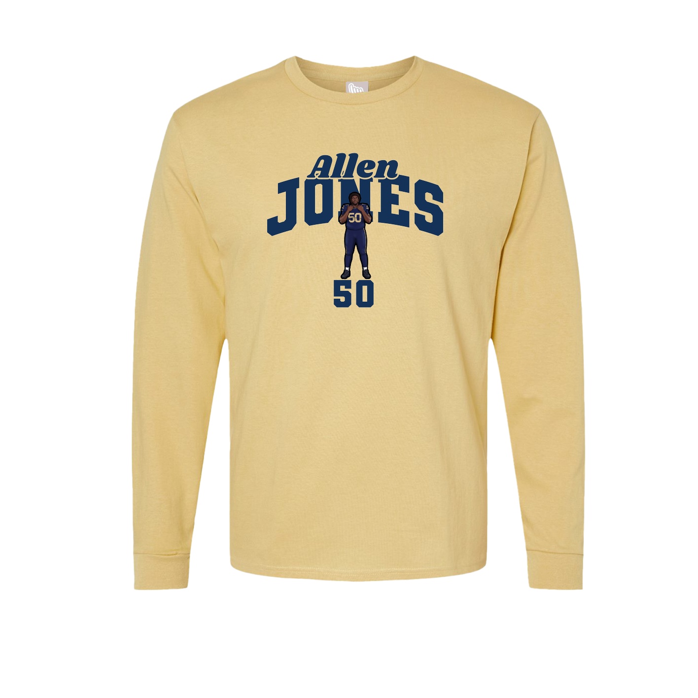 Long Sleeve Tee — Signature Arch in Vegas Gold